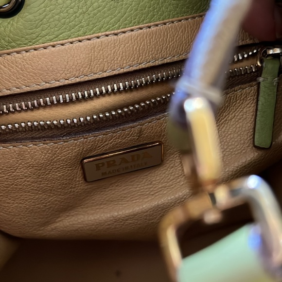 Prada leather bucket drawstring bag. - Picture 11 of 11